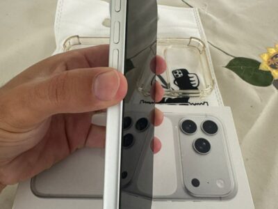Apple iPhone 17 pro max 256gb silver 1 semana de uso